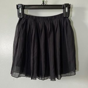 ❤️ Cato Girls Black Pleated Chiffon Skirt #164